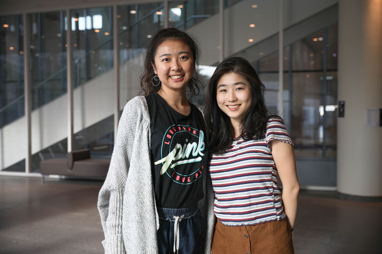 Jenny Li and Anna Oura